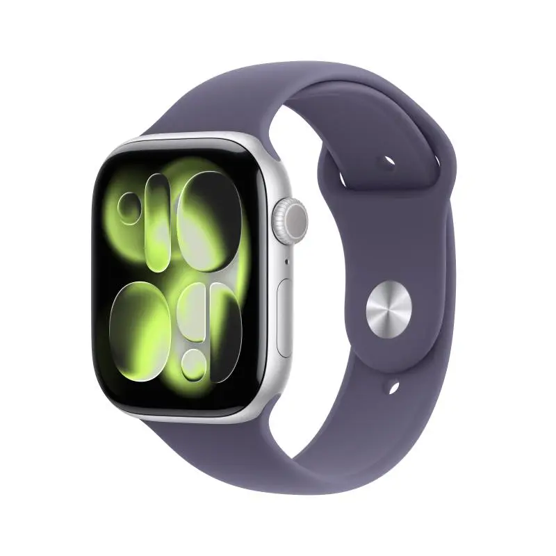 Apple Watch 11 GPS 46mm Silver Purple Fog SM