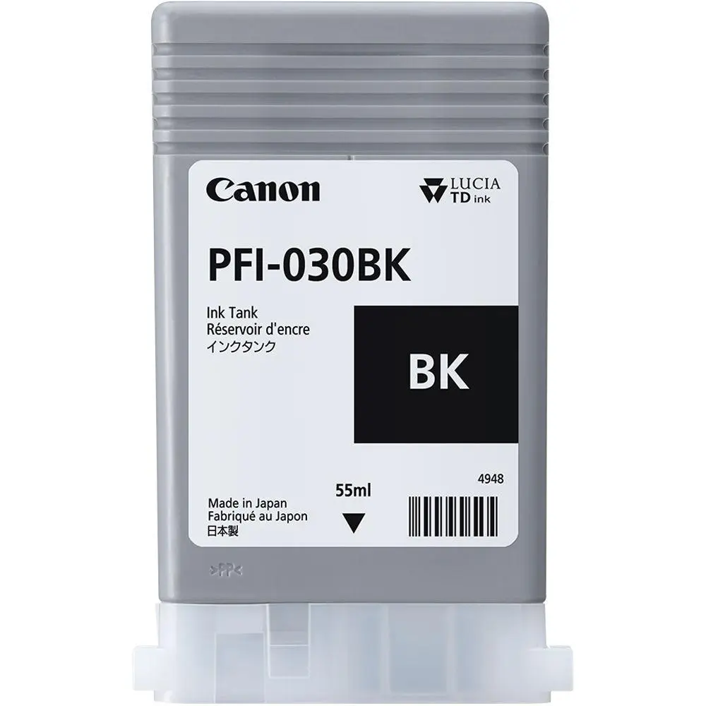 Cartus Canon PFI-030BK negru 55ml