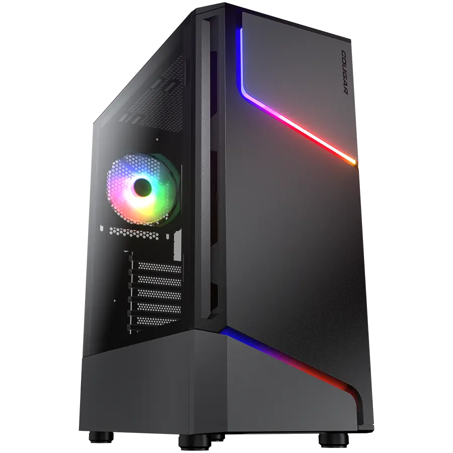 Carcasa Cougar MX360 RGB Negru Mid-Tower