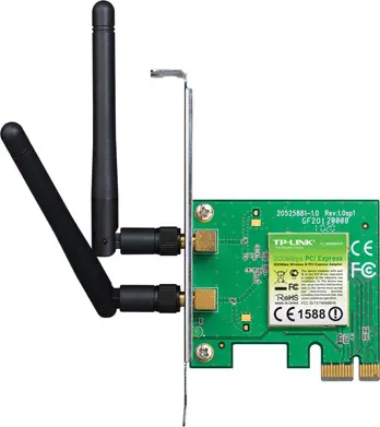 Placă de rețea TP-Link TL-WN881ND N300 PCIe Wireless