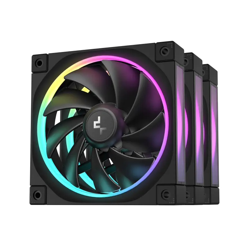 Ventilatoare Deepcool FL12 3IN1 120mm negru