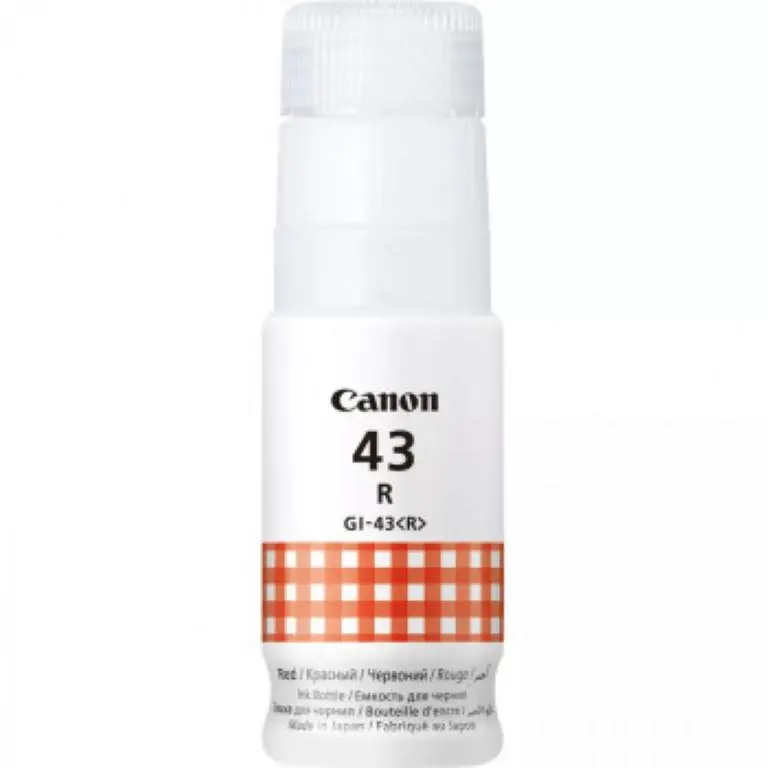 Flacon cerneală Canon GI-43 R roșu PIXMA G540 G640 60 ml
