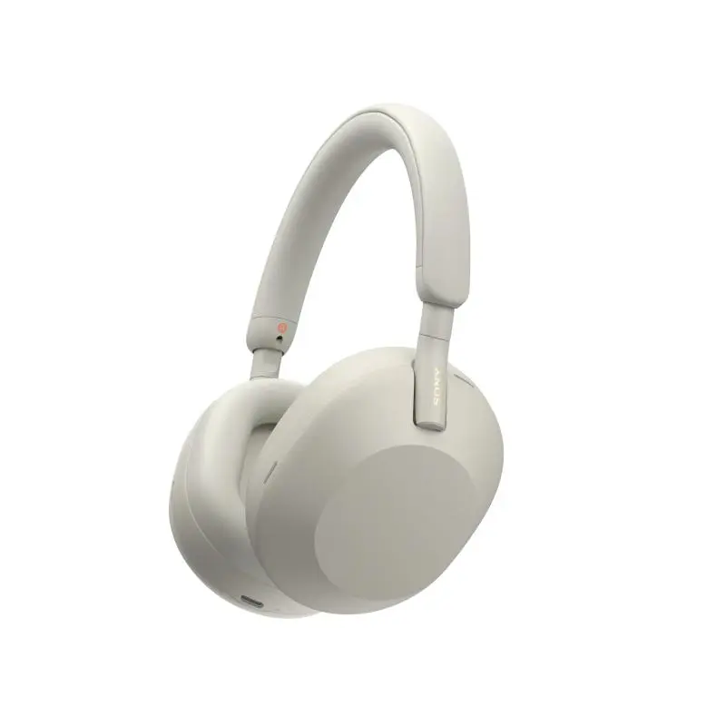 Căști Sony WH-1000XM5 argintiu, wireless, ANC