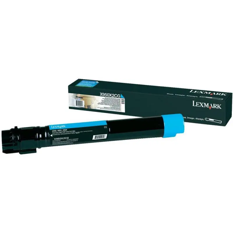 Toner Lexmark X950X2CG cyan X950 X952 X954