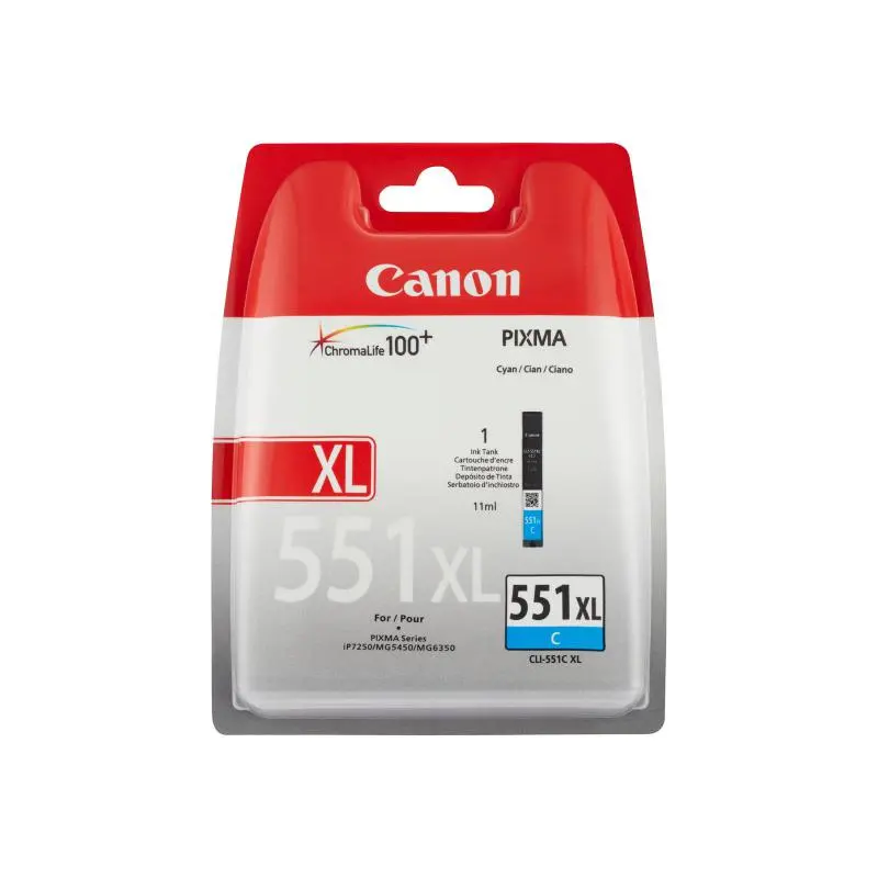 Cartus Canon CLI551 XL, Cyan