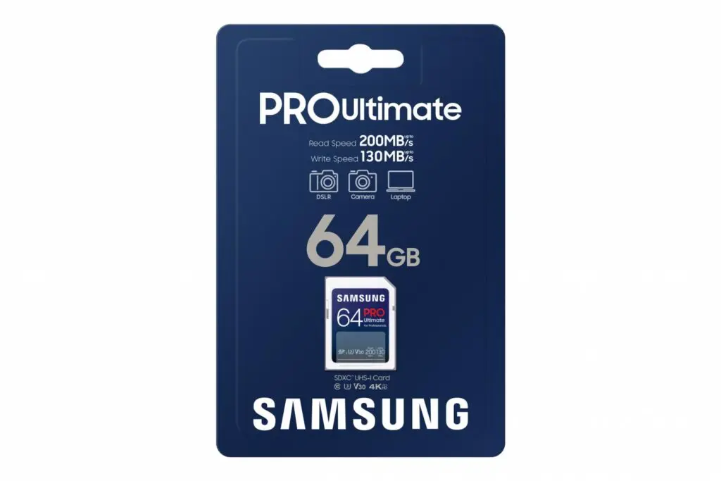 Card Samsung PRO Ultimate SDXC 64GB 200 MB/s