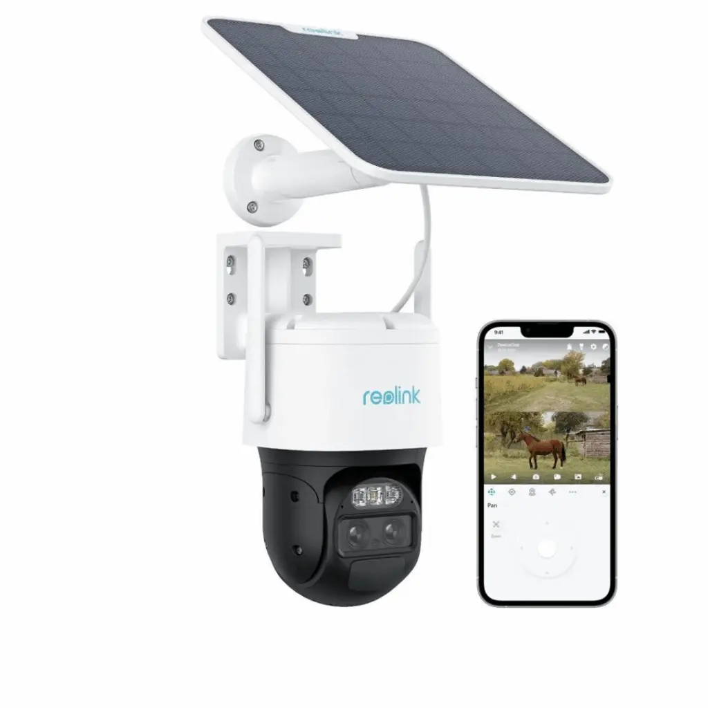Camera supraveghere Reolink TrackMix LTE G770 solar cu panou