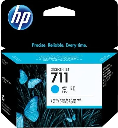Multipack HP 711 Cyan 3×29 ml CZ134A