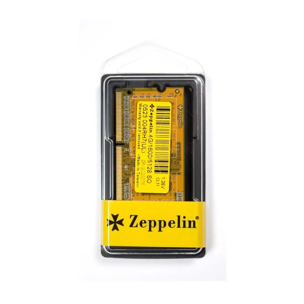 Memorie notebook Zeppelin ZE-SD3-4G1600 V1 35 4 GB DDR3L 1600 MHz