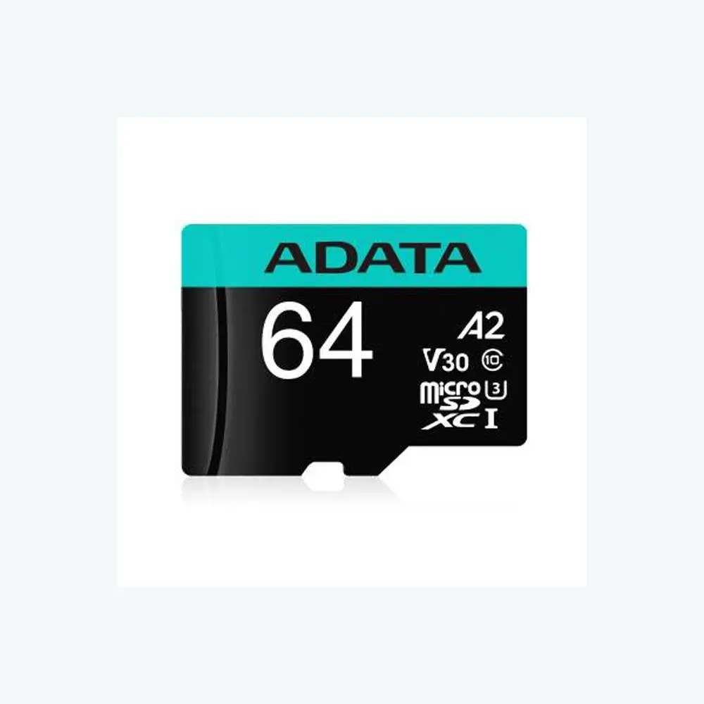 Card memorie ADATA Premier PRO 64GB microSDXC UHS-I U3 adaptor SD