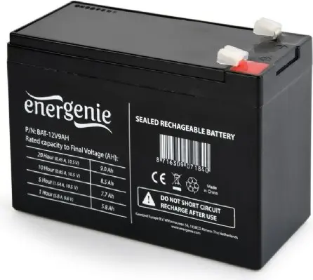 Baterie Gembird BAT-12V9AH 12V 9Ah UPS