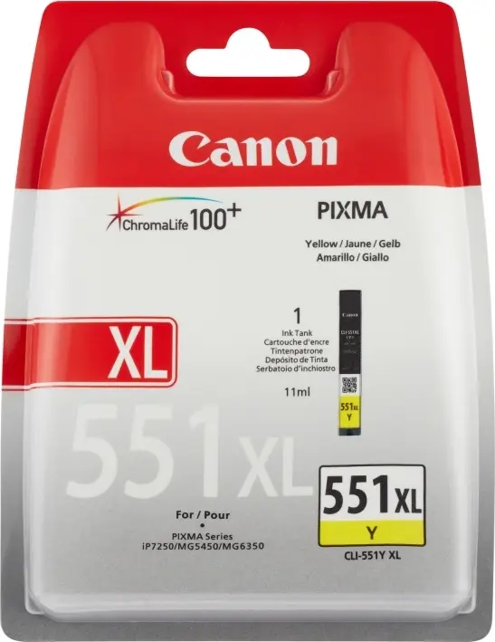 Cartuș Canon CLI-551XL Galben