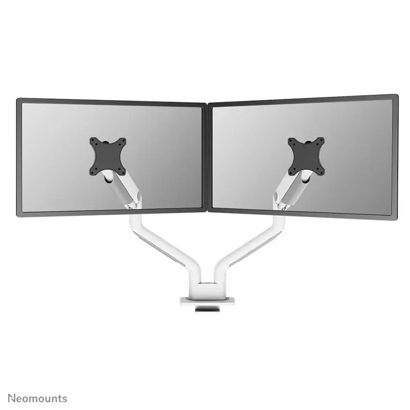 Suport monitor Neomounts DS70S-950WH2 dublu 17-35 inch alb