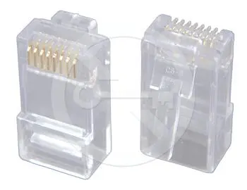 Conector RJ45 Solarix KRJ45/5SLD Cat5E UTP solid