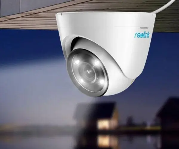 Camera supraveghere Reolink P344 Dome PoE 12MP vedere nocturnă color IP67