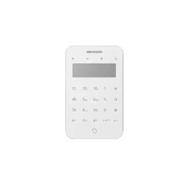 Tastatură wireless LCD Hikvision DS-PK1-LT-WE AX PRO