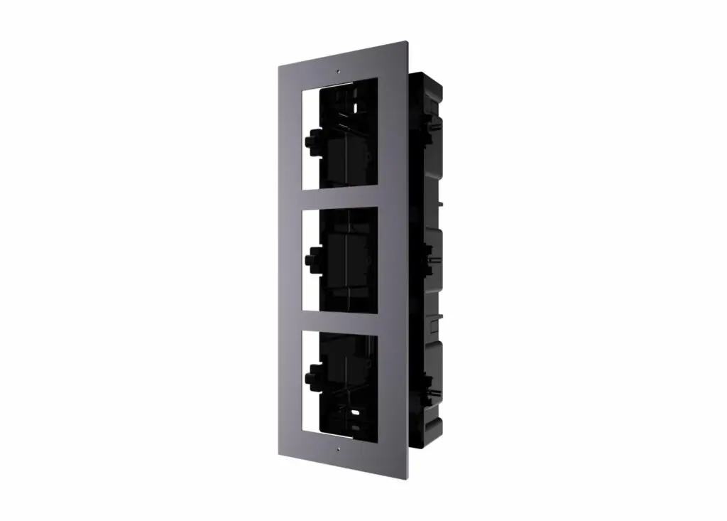 Panou frontal videointerfon Hikvision DS-KD-ACF3 3 module