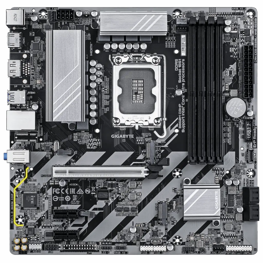 Placă de bază Gigabyte B860M D3HP LGA1851