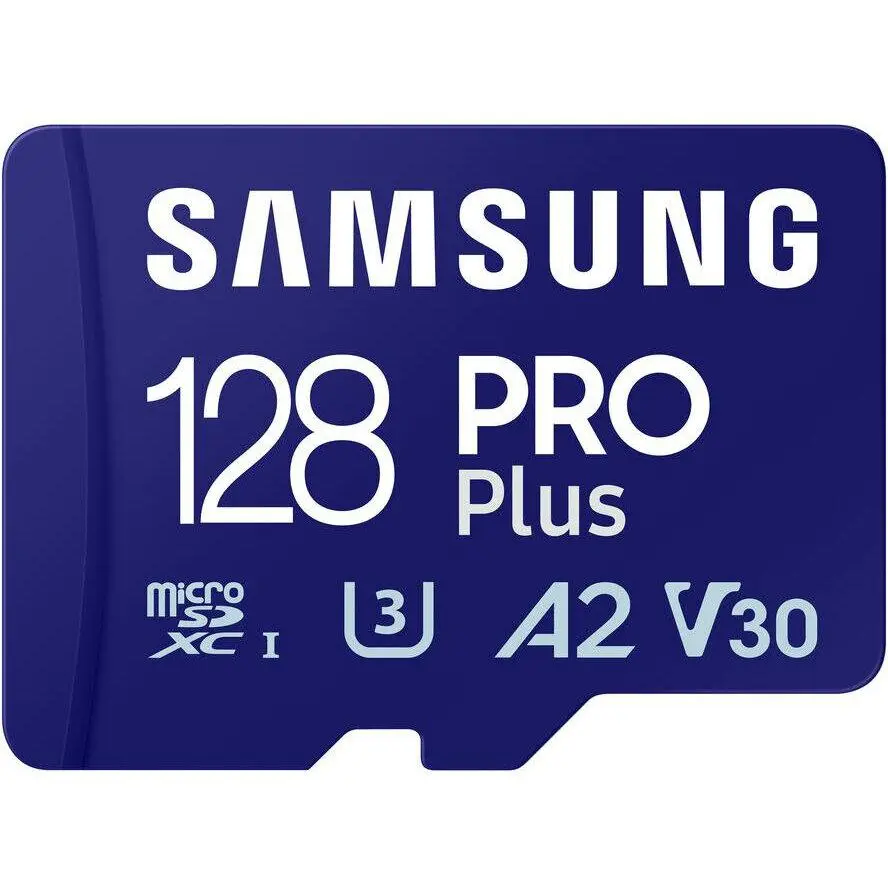 Card memorie Samsung PRO Plus 128GB microSDXC U3 V30 A2