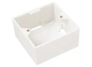 Cutie montaj Solarix SX9-0-WH pentru prize modulare