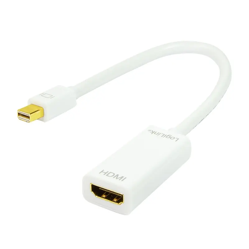 Adaptor Logilink CV0036A Mini DisplayPort HDMI Alb Full HD