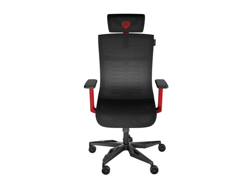 Scaun gaming Genesis Astat 700 G2, mesh PureFlow Plus, negru/roșu