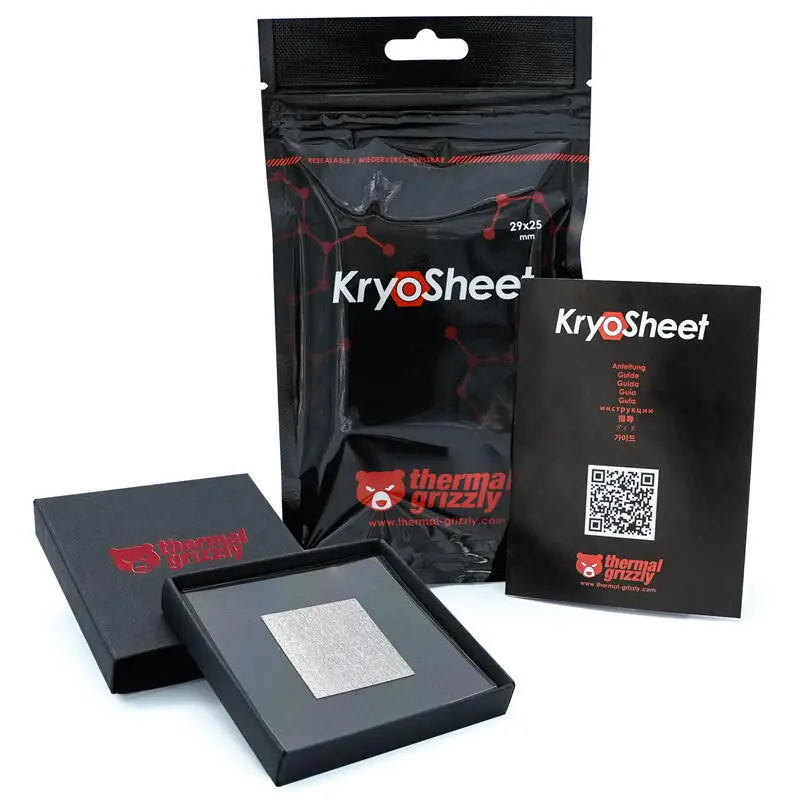 Pad termic Thermal Grizzly KryoSheet grafen 29×25 mm