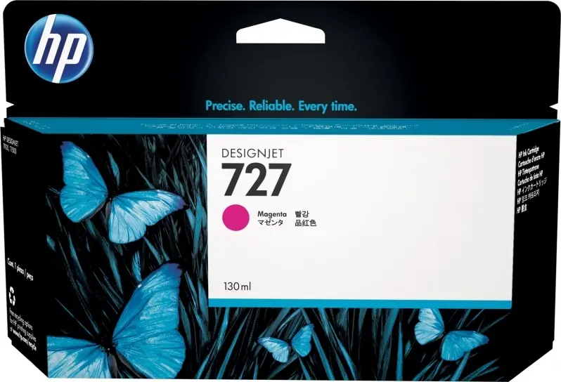 Cartus HP 727 Magenta B3P20A 130 ml