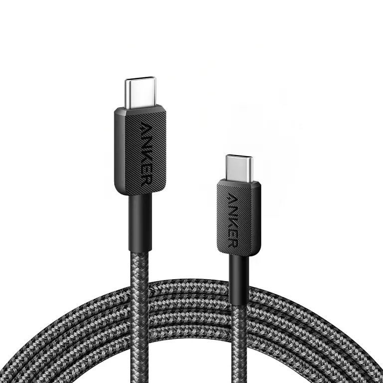 Cablu Anker 322 A81F6G11 USB-C USB-C 18m 60W negru