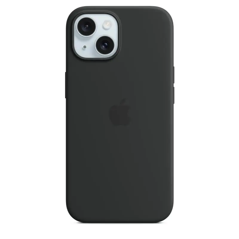 Husă Apple Silicone Case MagSafe iPhone 15 negru