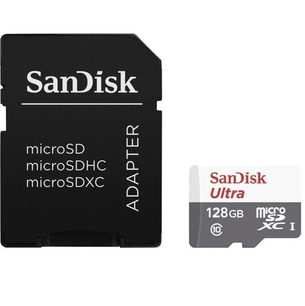 Card microSD SanDisk Ultra 128GB UHS-I A1 Class 10