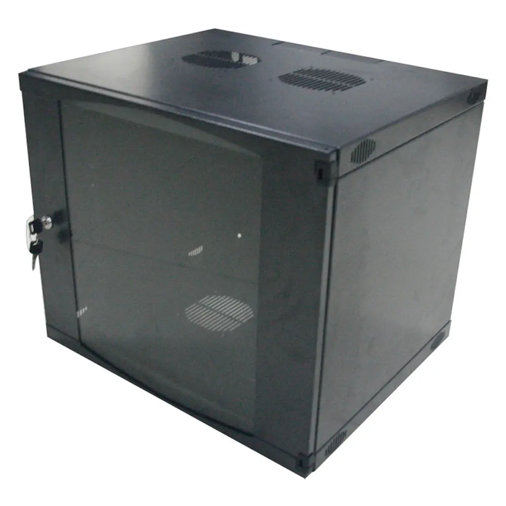 Cabinet 19 Logilink 15U perete 540x450mm Flatpack negru