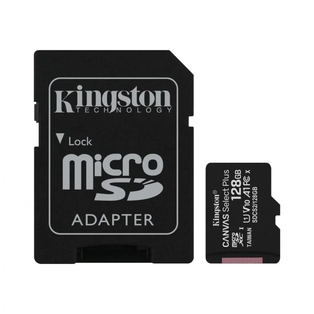 Card microSD Kingston Canvas Select Plus 128GB