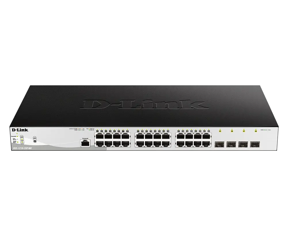 Switch D-Link DGS-1210-28P 24P PoE Managed