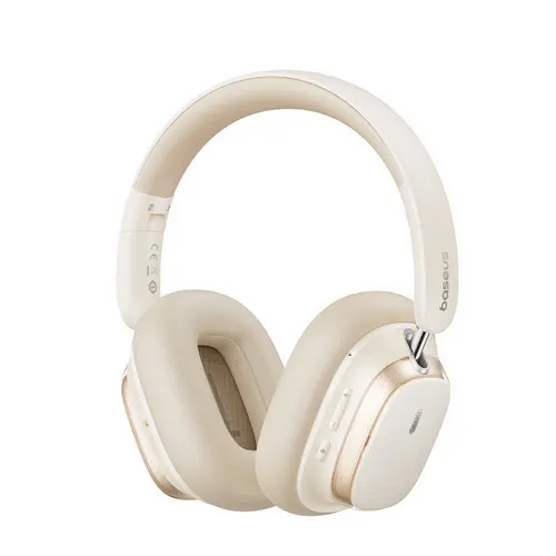 Căști Baseus Bowie H1s albe wireless Bluetooth 5.4 ANC