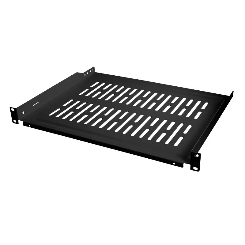 Raft fix LogiLink SF1C45B 1U negru rack 19 inch 350mm