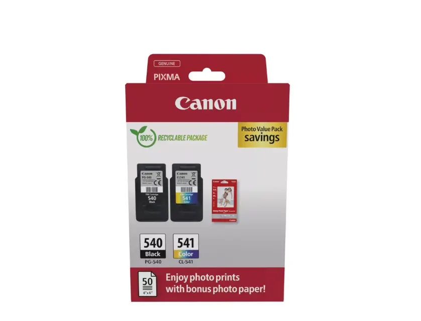 Cartuș Canon PG-540 CL-541 Value Pack hârtie foto