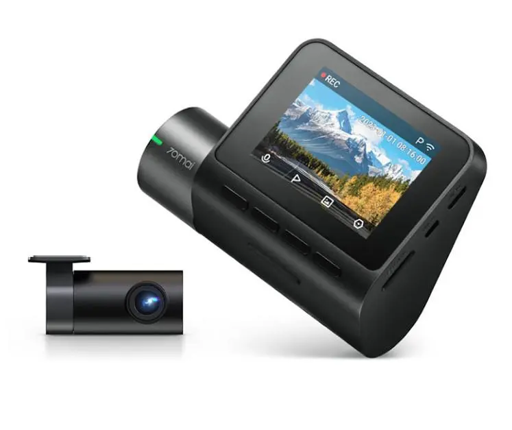 Camera auto DVR 70mai A200 1080p 60 FPS cu camera spate RC11