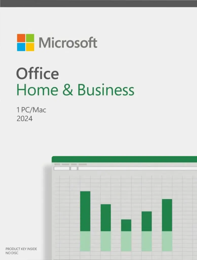 Microsoft Office Home and Business, engleză, 1 utilizator, licență retail