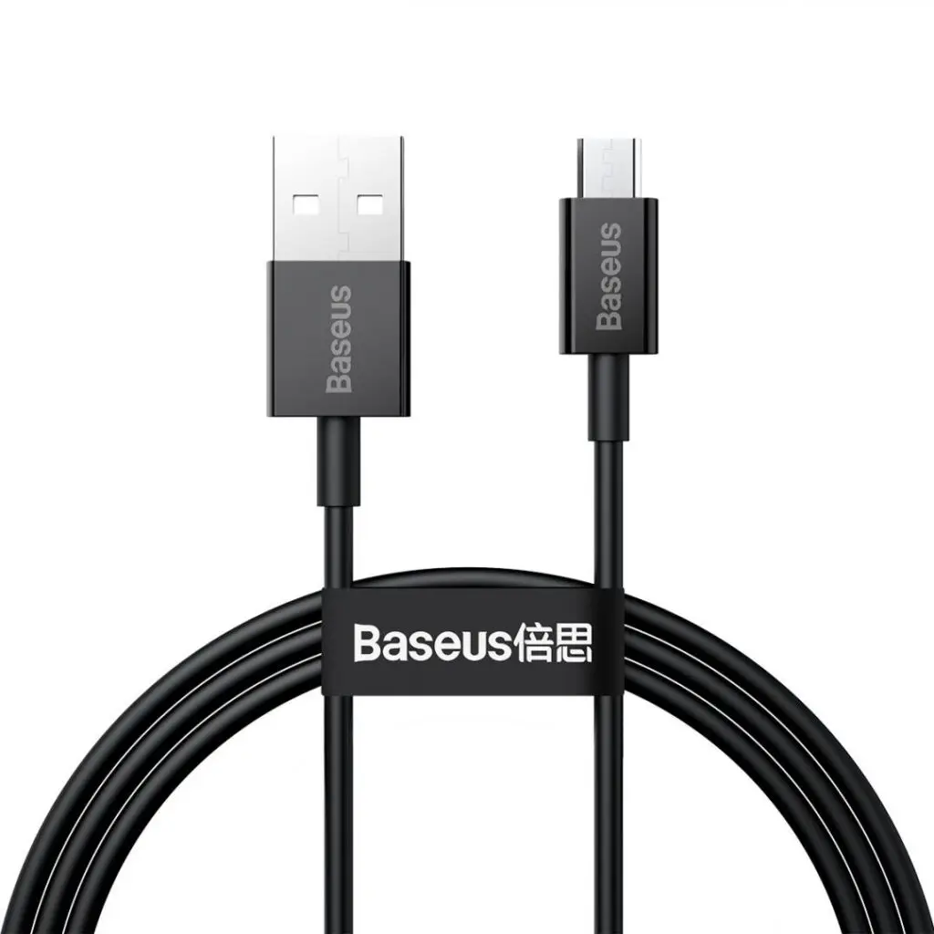 Cablu Baseus Superior USB Micro-USB 2A 1m negru CAMYS-01