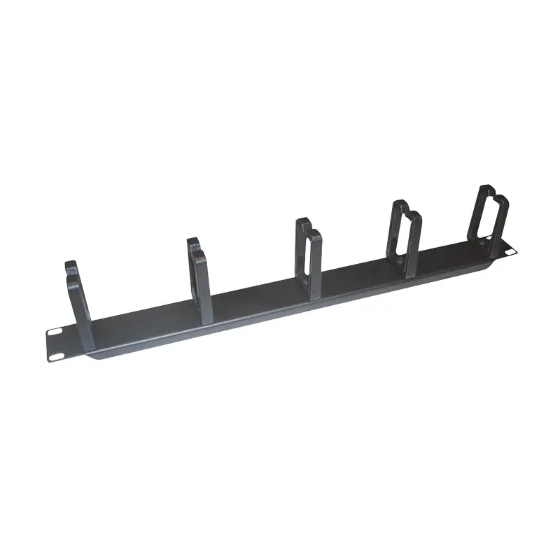 Panou gestionare cabluri Logilink OR104B 1U negru