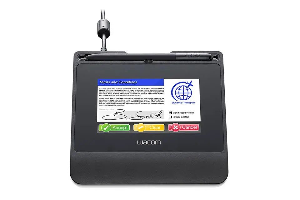 Tabletă Wacom STU-540 semnături 5 inch color USB
