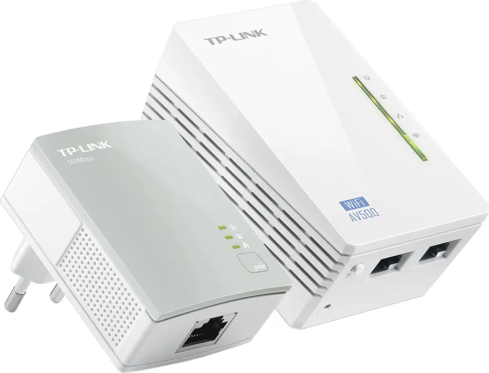 Kit powerline TP-Link TL-WPA4220 KIT AV600 Wi-Fi