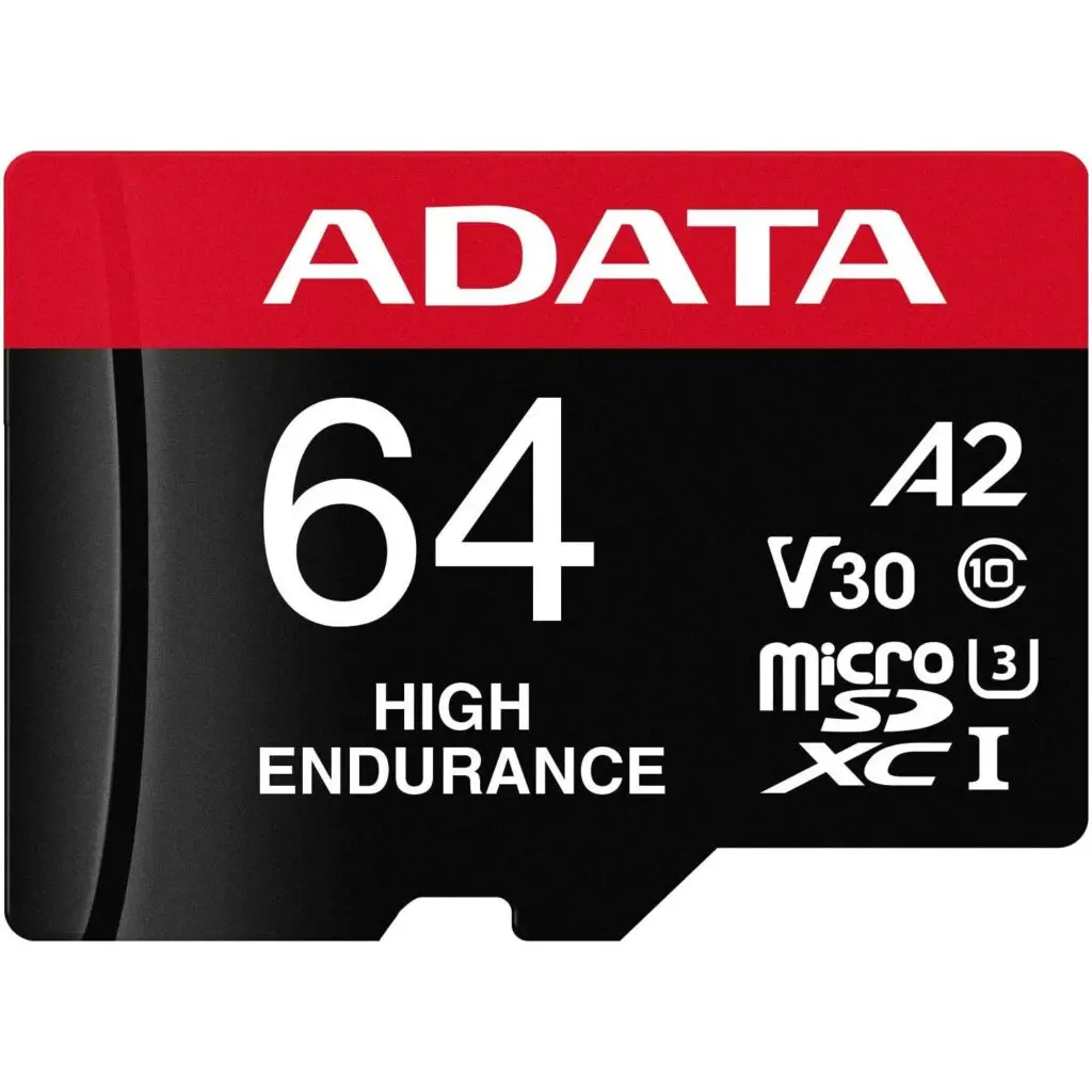 Card memorie ADATA Endurance 64GB microSDXC UHS-I V30