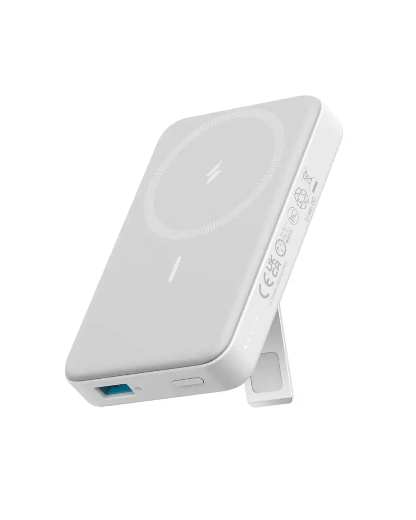 Powerbank Anker MagGo alb 10000mAh Qi2
