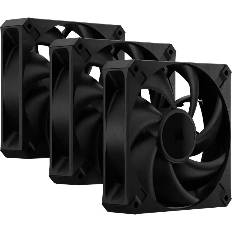 Ventilator Corsair RS120 MAX triple pack 120mm PWM negru