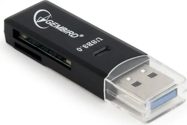 Card reader Gembird UHB-CR3-01 USB 3.0 negru