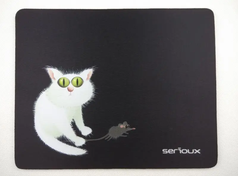 Mousepad Serioux MSP02 Cat and Mice 250×200 mm