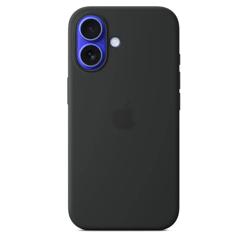 Husă Apple Silicone Case MagSafe iPhone 16 neagră