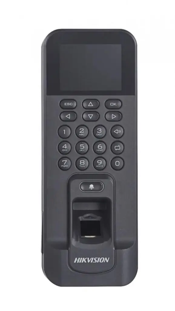 Controller acces Hikvision DS-K1T804AMF amprentă și card